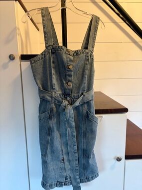 Habitual | Dresses | Habitual Black Denim Dress | Poshmark